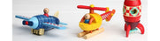 Disassembly Model Airplane Rocket Children's Wooden Assembly And Disassembly Toys Baby Hands-On Brain Educational Toys