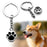 Dog Paw Can Open Urn Pendant