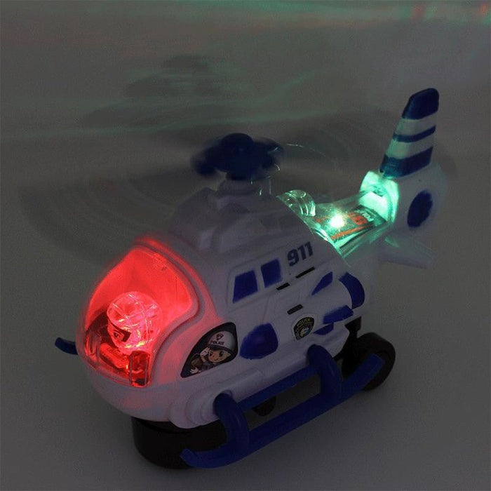 Hot Sale Of Ground Stall: Spiral Helicopter With Light And Music