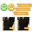 2 Pack Pet Hair Remover For Laundry Lint Catcher Laundry Hair Catcher For Washing Machine Reusable Dog Hair Remover For Laundry,Nontoxic Dog Hair Catcher For Bedding,Clothes.