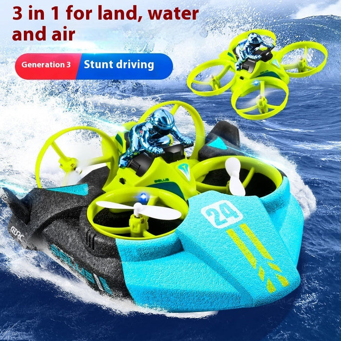 Remote Control Aircraft Children's Three-in-one Unmanned Helicopter