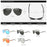 Sun Glasses Men Travel For Pilot Sunglasses Big Frame