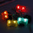 New  LED Dog Bone Shape ID Tag Pet Safety Collar Pendant