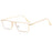Simple Sunglasses Full Frame Square Glasses For Men And Women