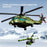 Military Straight 8L Multi-purpose Helicopter Assembly Model Boy Small Particles Assembled Building Block Toys