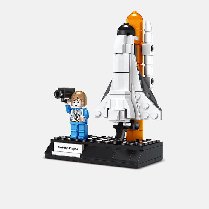 Rocket Airplane Particle Assembled Building Blocks Children's Educational Toys