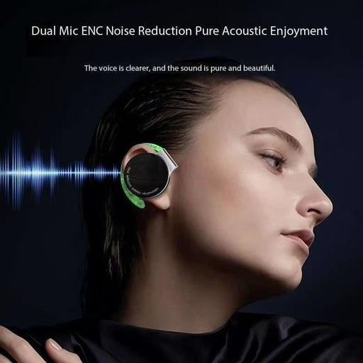 New ANC Call Noise Reduction TWS Bluetooth Earphones Open Wireless Sports Music Earphones Hanging Ear