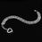 Four-row Rhinestone Pet Collar Dogs And Cats Heart-shaped Chain