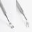 Stainless Steel Tick Tweezers Professional Quick Tick Removal Tool For Cat Dog Pet Supplies Tick Removal