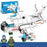 Rocket Airplane Particle Assembled Building Blocks Children's Educational Toys