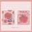 Peach Protective Cover Soft Shell Earphones