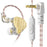 Sports Music Earphones With Microphone Cable