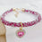 Cat Collar Heart Jewel Pendant Party Reflex Rhinestone Necklace